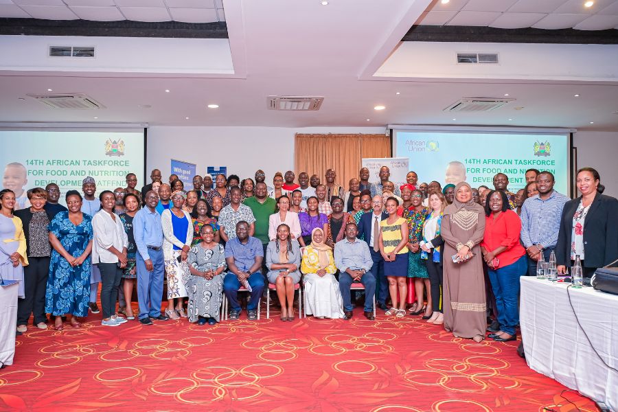 A group photo from the 2024 ATFFND conference in Mombasa, Kenya